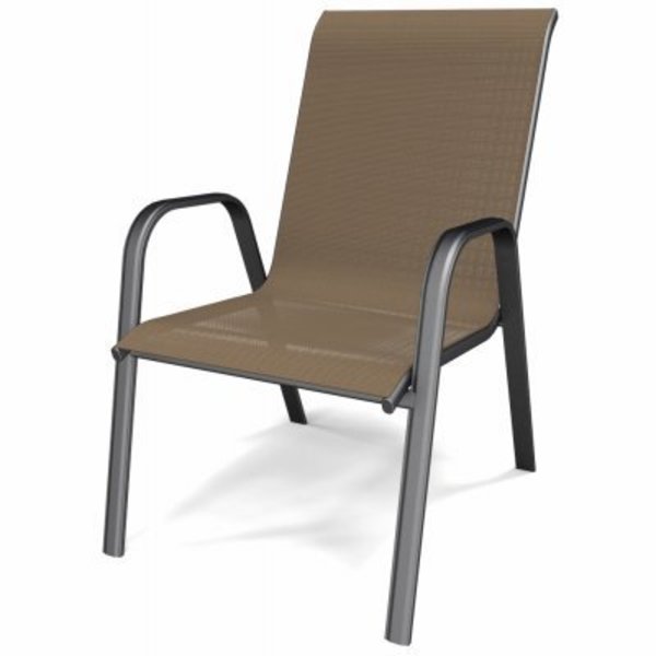 Letright Industrialrp FS Mocha Stack Chair 755.0071.002